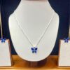 92.5 Pure Silver FlyingBlueButter Pendant With Tops (without chain)