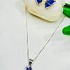 92.5 Pure Silver HalfButter Pendant With Tops (without chain)
