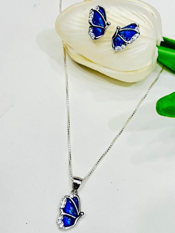 92.5 Pure Silver HalfButter Pendant With Tops (without chain)