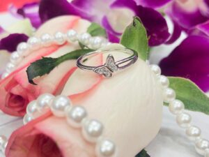 92.5 Silver FireButter finger ring