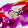 99.5 pure silver Peacock Minekari Bracelet pola (single)