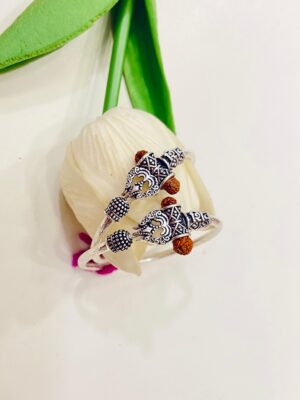 Pure Silver Mohakal baby bangles (Pair)