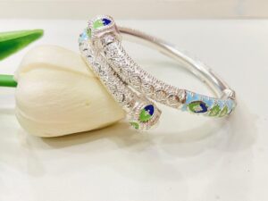 92.5 Pure Silver Monipuri Bala