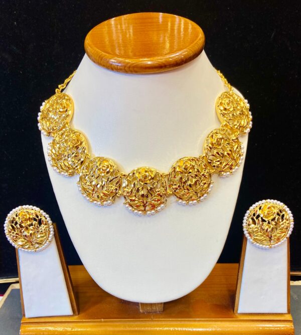 Golap Pearl  bridal Necklace