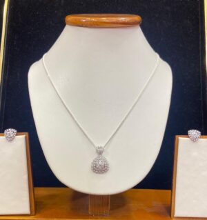 92.5 Pure Silver Pendant With Tops (without chain)