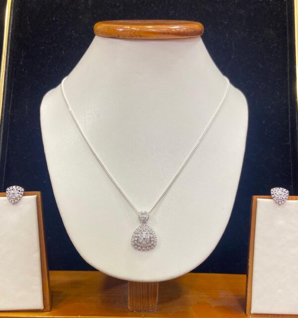 92.5 Pure Silver Pendant With Tops (without chain)
