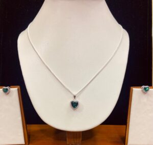 92.5 Pure Silver Love Pendant With Tops (without chain)