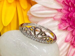 92.5 Silver DuoDuck finger ring
