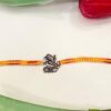 92.5 Pure Silver Ganesh Rakhi
