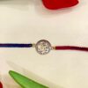92.5 Pure Silver Om Rakhi