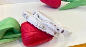 99.5 pure Silver ButterPat sankha (pair)