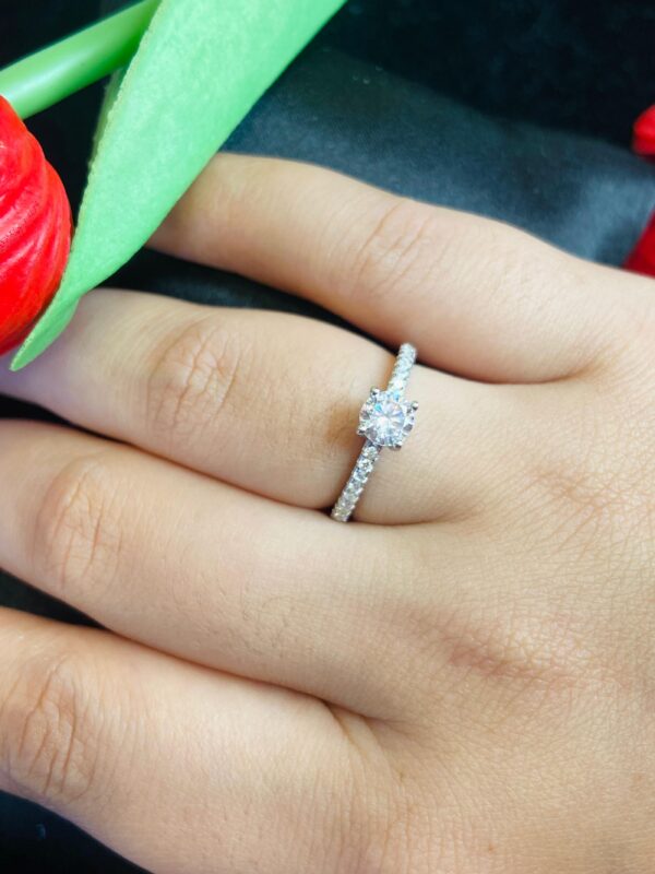 92.5 Silver Enganement finger ring (size 11-12-14)