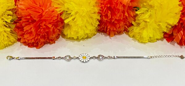 92.5 Pure Silver InfinityFlora Bracelet