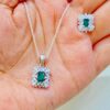 92.5 Pure Silver Fluttering Papillon Pendant with tops (without chain)