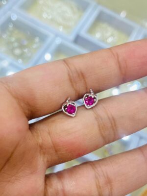92.5 pure Silver mini PinkFruit tops
