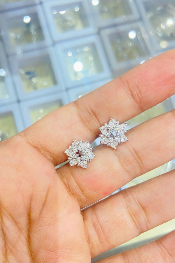 92.5 pure Silver mini star tops