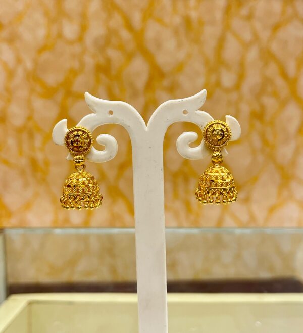 Floral Small Jhumka