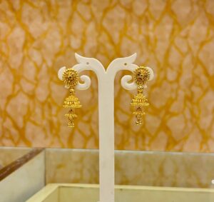 Star Double Small Jhumka