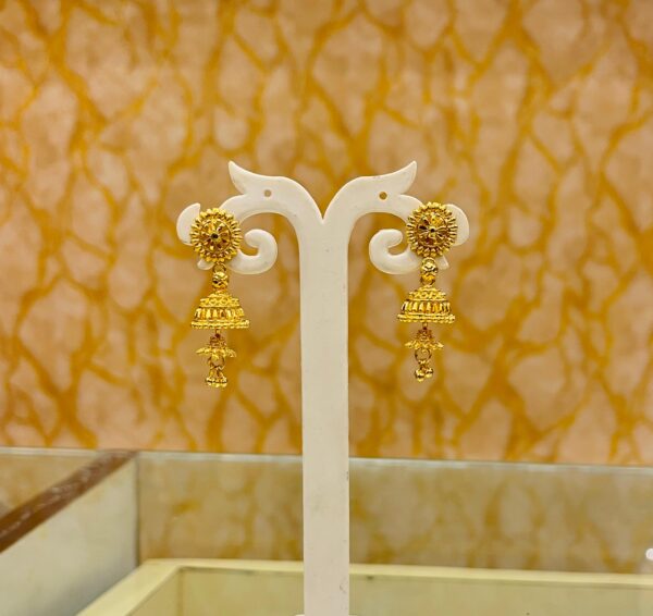 Star Double Small Jhumka