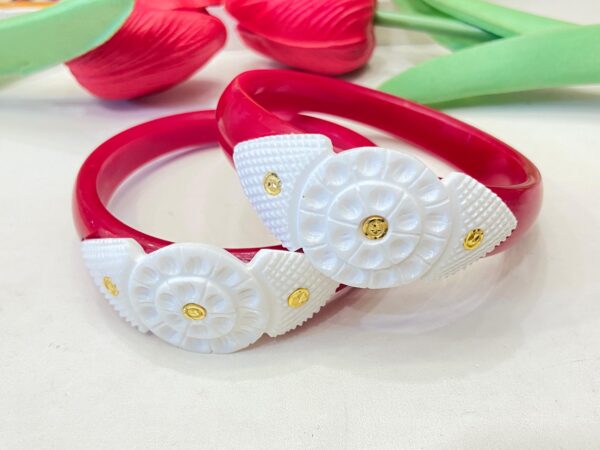 Original Shankha Mouth Chakro Shape Bracelet Pola (Single)