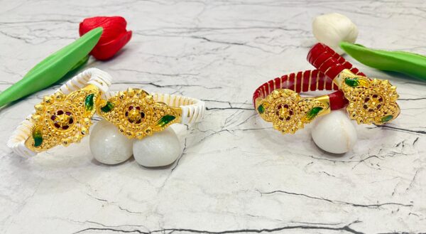 Minekari Jasmine Flower Style Bracelet Pola