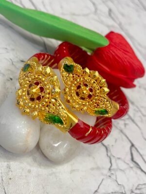 Minekari Jasmine Flower Style Bracelet Pola