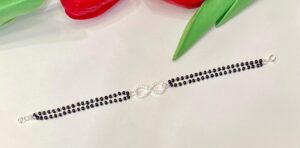 92.5 Pure Silver Bow Bracelet