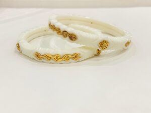 Fulkari Design Pola Material Sankha