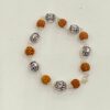 92.5 Pure Silver Rudraksha Bracelet