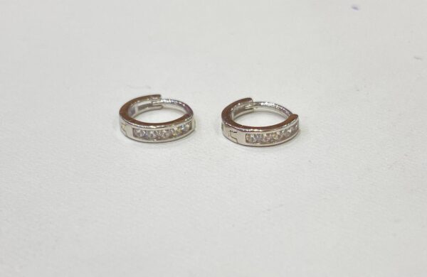 92.5 Pure Silver Multi Stone Ring Earrings