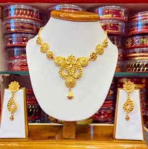 Floral Chakro Design Necklace