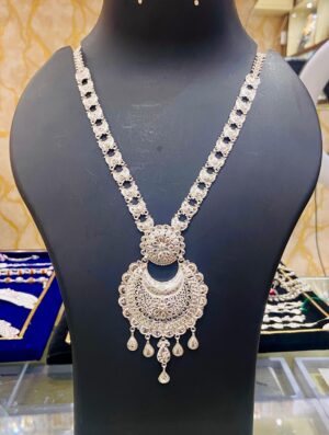 92.5 Pure Silver Half Moon Shape Sitahar