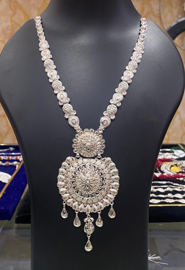92.5 Pure Silver Flower Kolka Design Sitahar