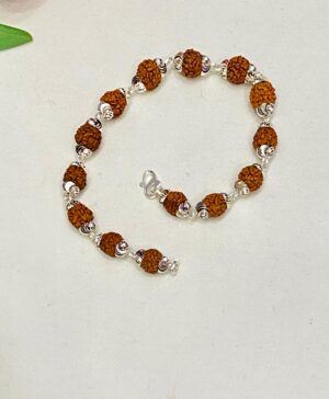 WhatsApp Image 2025-11-21 at 12.46.35 PM 92.5 Pure Silver Rudraksha Bracelet