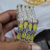 92.5 Pure Silver Multicolor Beki Monipuri Bala (Pair)