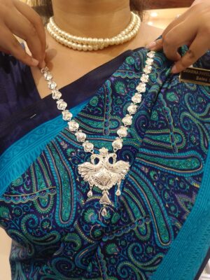 92.5 Pure Silver Jora Mayur Design Sitahar