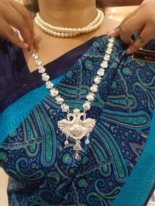 92.5 Pure Silver Jora Mayur Design Sitahar