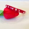 92.5 Pure Silver Minakari Rhombus Shape Bracelet Pola (Single) (Size-25)