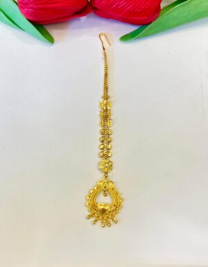 Gold Replica Heart Shape Tikli