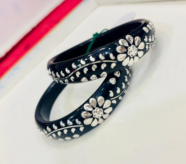 99.5 pure silver Black Fabiola Bracelet Pola