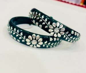 99.5 pure silver Green Fabiola Bracelet Pola