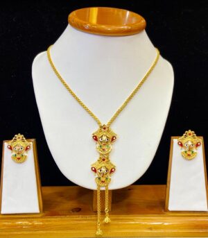 Maa Durga Design Minekari Tie Set