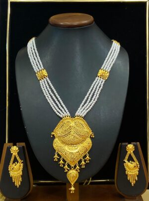 Heart Shape Pearl Long  Sitahar