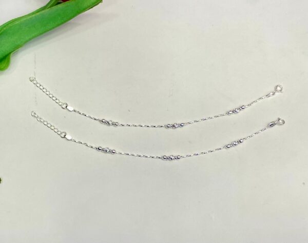 92.5 Hallmark Silver Many Balls Designer Baby Payal