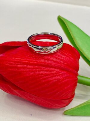 92.5 SilverBeki Desgin Thumb Ring(Size-12)