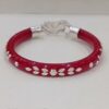 92.5 Pure Silver Peacock Shape Floral Bracelet Pola (Single)