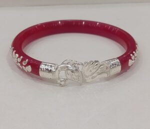 WhatsApp-Image-2025-10-22-at-4.08.40-PM-1-600x515 92.5 Pure Silver Peacock Shape Kolka Bracelet Pola (Single)