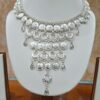 92.5 Pure Silver Stylish Pasha Design Necklace (CN27)