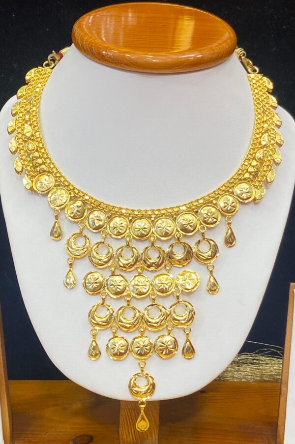 92.5 Pure Silver Stylish Pasha Design Necklace (CN27)