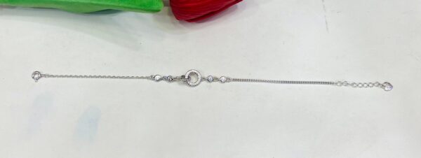 WhatsApp Image 2025-10-29 at 12.45.23 PM 92.5 Pure Silver Double Circle Stone Bracelet